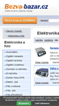 Mobile Screenshot of elektronika-foto.bezva-bazar.cz