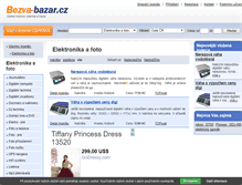 Tablet Screenshot of elektronika-foto.bezva-bazar.cz